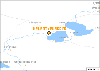 map of Melent\