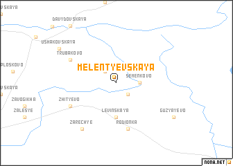 map of Melent\