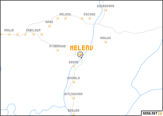 map of Mélen V