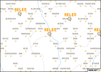 map of Melen