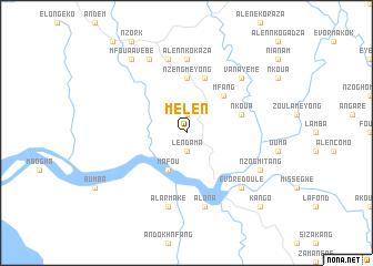 map of Melen