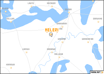 map of Meleri