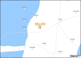 map of Meleri