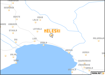 map of Meleski