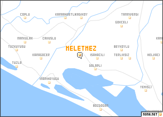 map of Meletmez