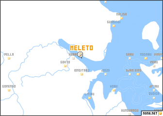 map of Meleto