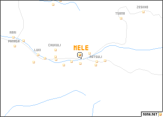 map of Mele