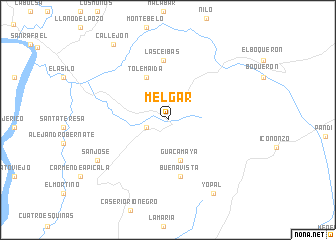 map of Melgar