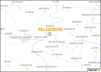 map of Mel\