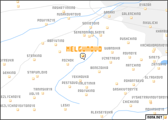 map of Mel\