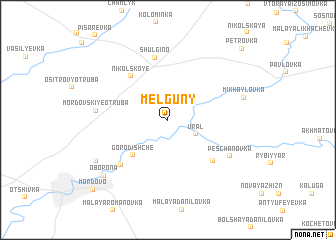 map of Mel\