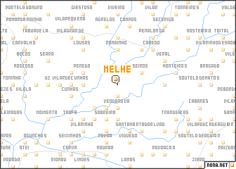 map of Melhe