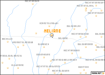 map of Meliane