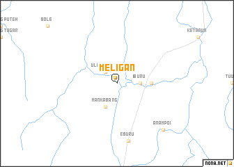 map of Meligan