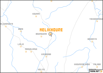 map of Mélikhouré