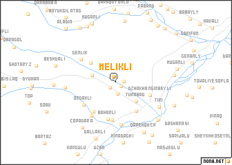 map of Melikli