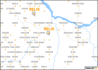 map of Mélik