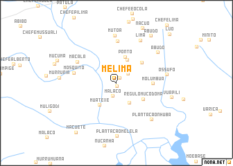 map of Melima