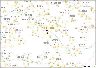 map of Melina