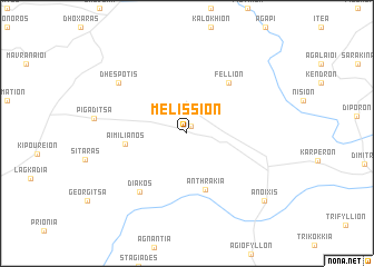 map of Melíssion