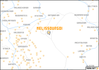 map of Melissourgoí