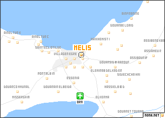 map of Melis