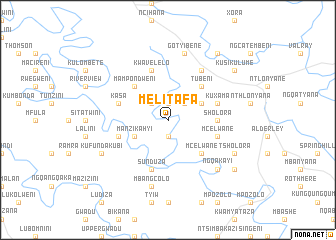 map of Melitafa