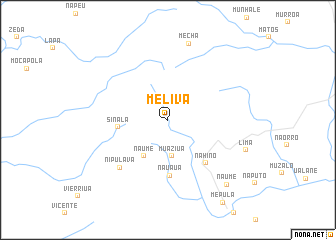 map of Meliva