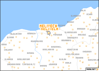 map of Meliyech