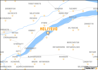 map of Meliyevo