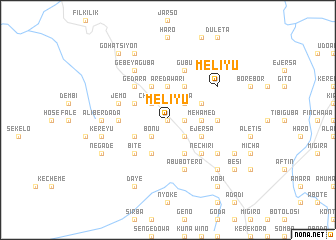 map of Melīyu