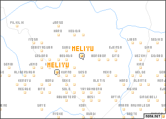 map of Melīyu