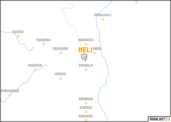 map of Mèli