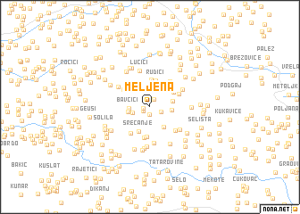 map of Meljena