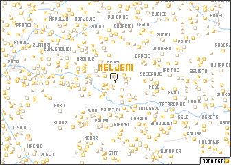 map of Meljeni
