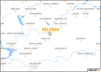 map of Melkagh