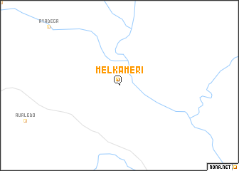 map of Melka Meri