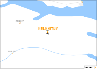 map of Mel\