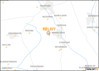 map of Melkiy