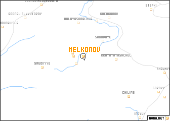 map of (( Melkonov ))