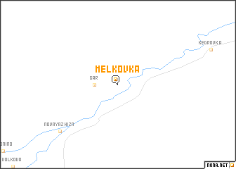 map of Mel\
