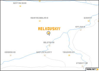 map of Mel\