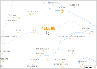 map of Mellab