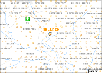 map of Mellach