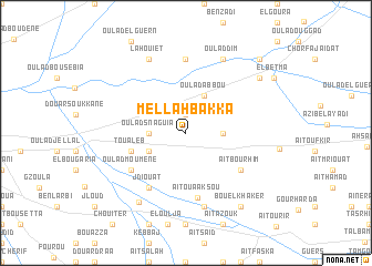 map of Mellah Bakka