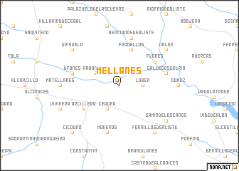 map of Mellanes