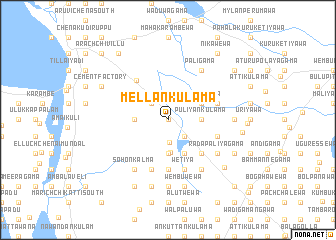 map of Mellankulama