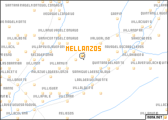 map of Mellanzos