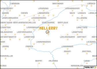 map of Melleray