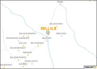 map of Mellila